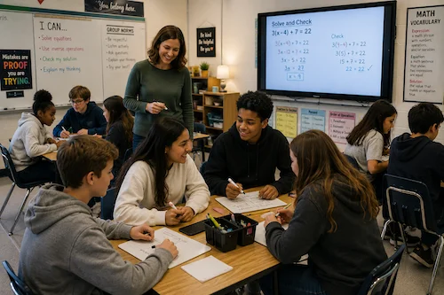 Transforming Middle School Math Instruction with Data-Driven Insights