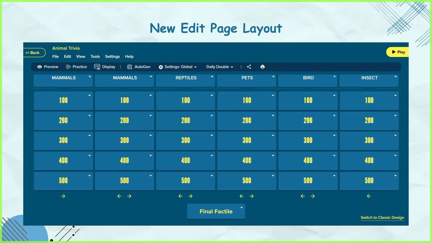 Transform Classroom Reviews with Factile's Engaging Features