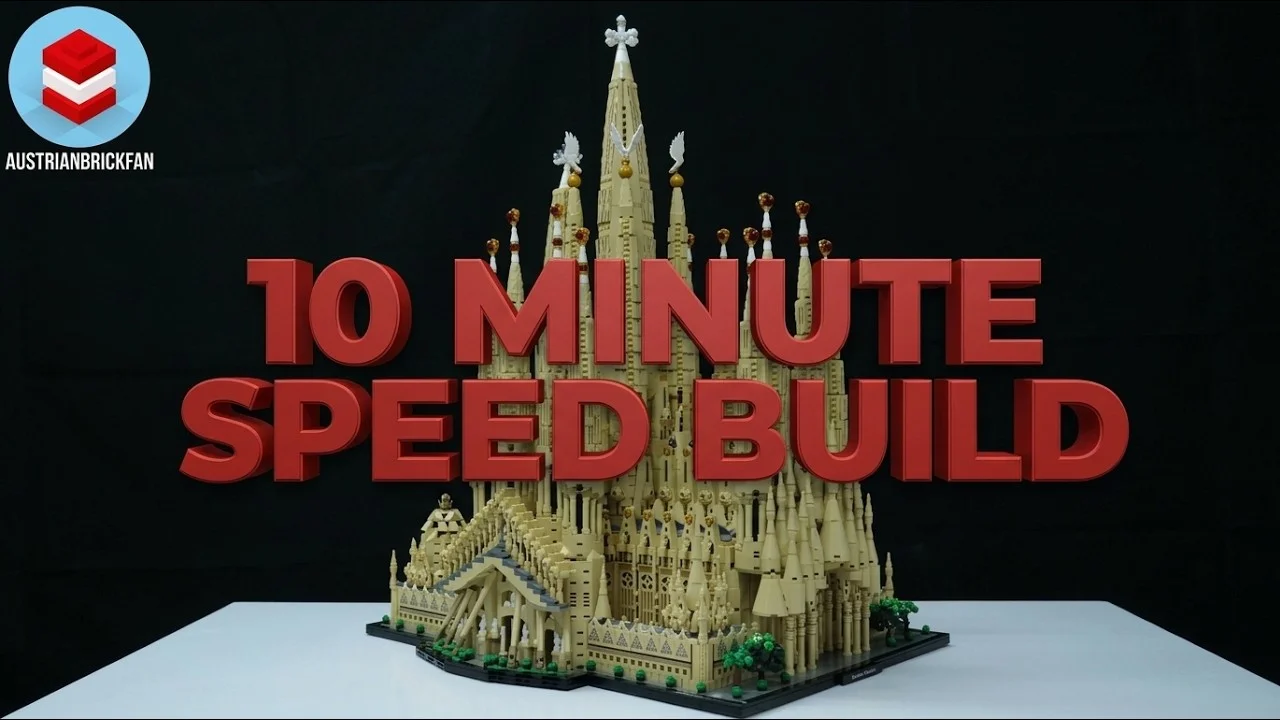 LEGO Unveils Its Largest Set: Build Gaudí’s Iconic Sagrada Família